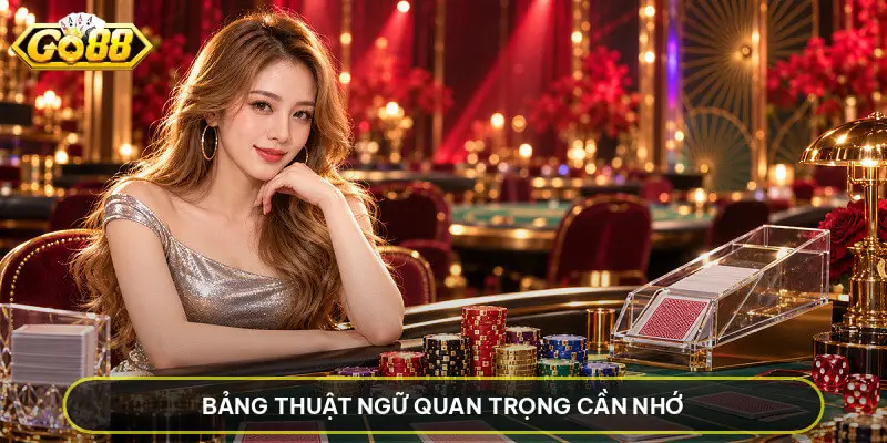 Poker - Hướng Dẫn Cách Chơi Dễ Thắng Nhất Tại Cổng Go88 Bảng thuật ngữ quan trọng cần nhớ