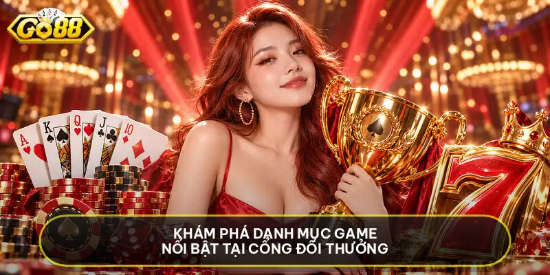 Khám Phá Danh Mục Game Nổi Bật Tại Cổng Đổi Thưởng
